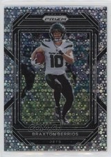 2022 Panini Prizm No Huddle Prizm Braxton Berrios #227 0t2