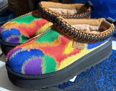 NEW UGG Tazz PRIDEPOP Platform Slippers  US 6 / UK 4 / EU 37 NO BOX