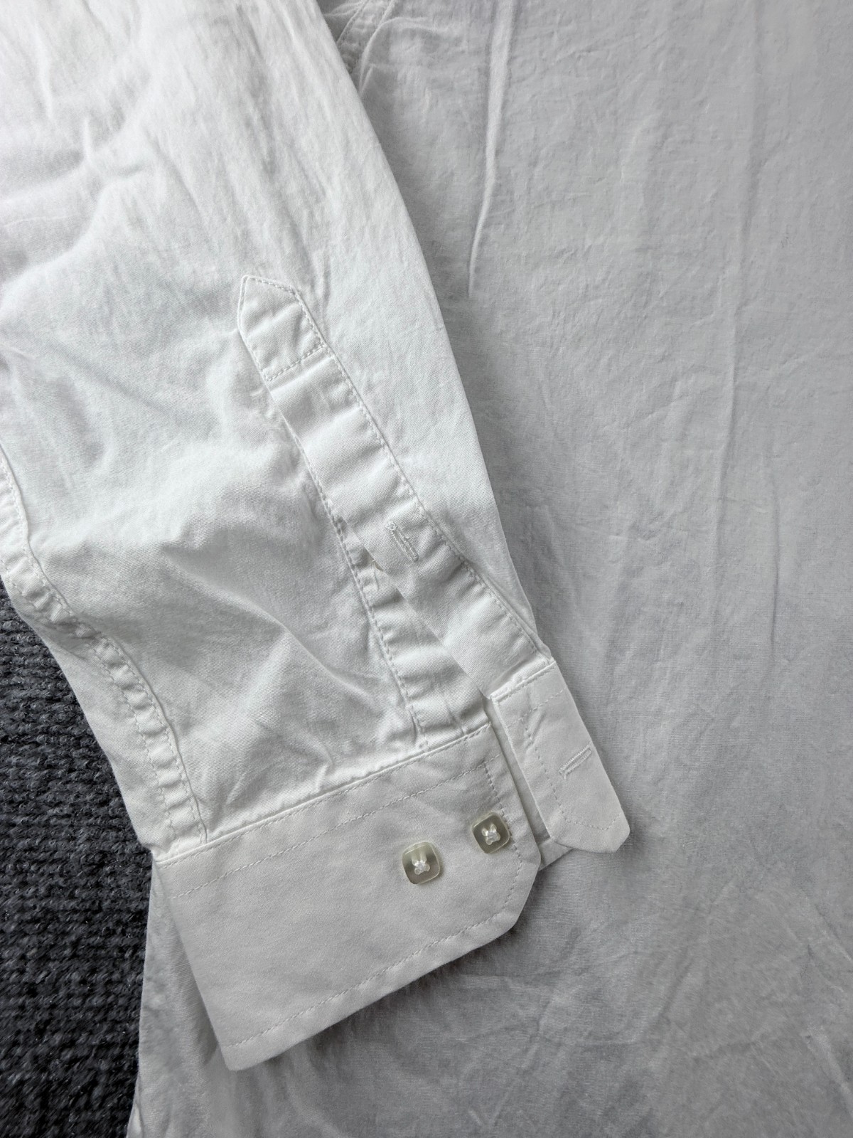 Cinch Large Cotton Button-Down White Solid Cowboy… - image 5