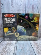 Melissa  Doug Solar System Floor Puzzle 48 Piece 3  x2  Ages 3 Planets New