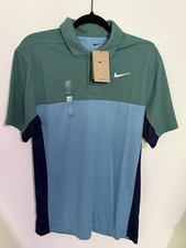 Nike Dri-Fit Victory Color-Block Golf Polo Shirt FQ1114 361 Size Small NWT