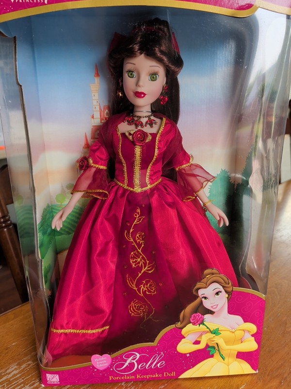 Disneysl's Porcelain Keepsake Doll 