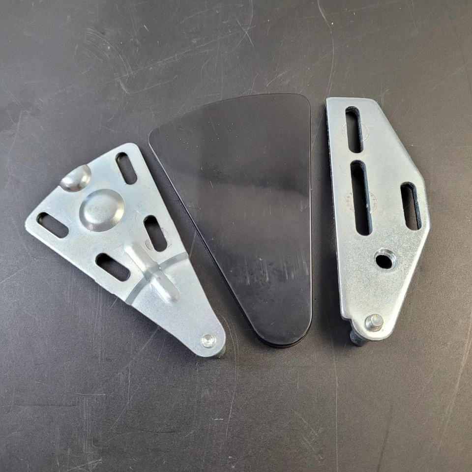 Original Top Hinge Cover For Magic Chef 2.6 cu. ft. Mini Fridge OEM HMBR265BE1 - Image 3 of 4