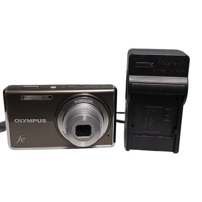 Olympus FE FE-4020 14.0MP Digital Camera - Warm gray for sale