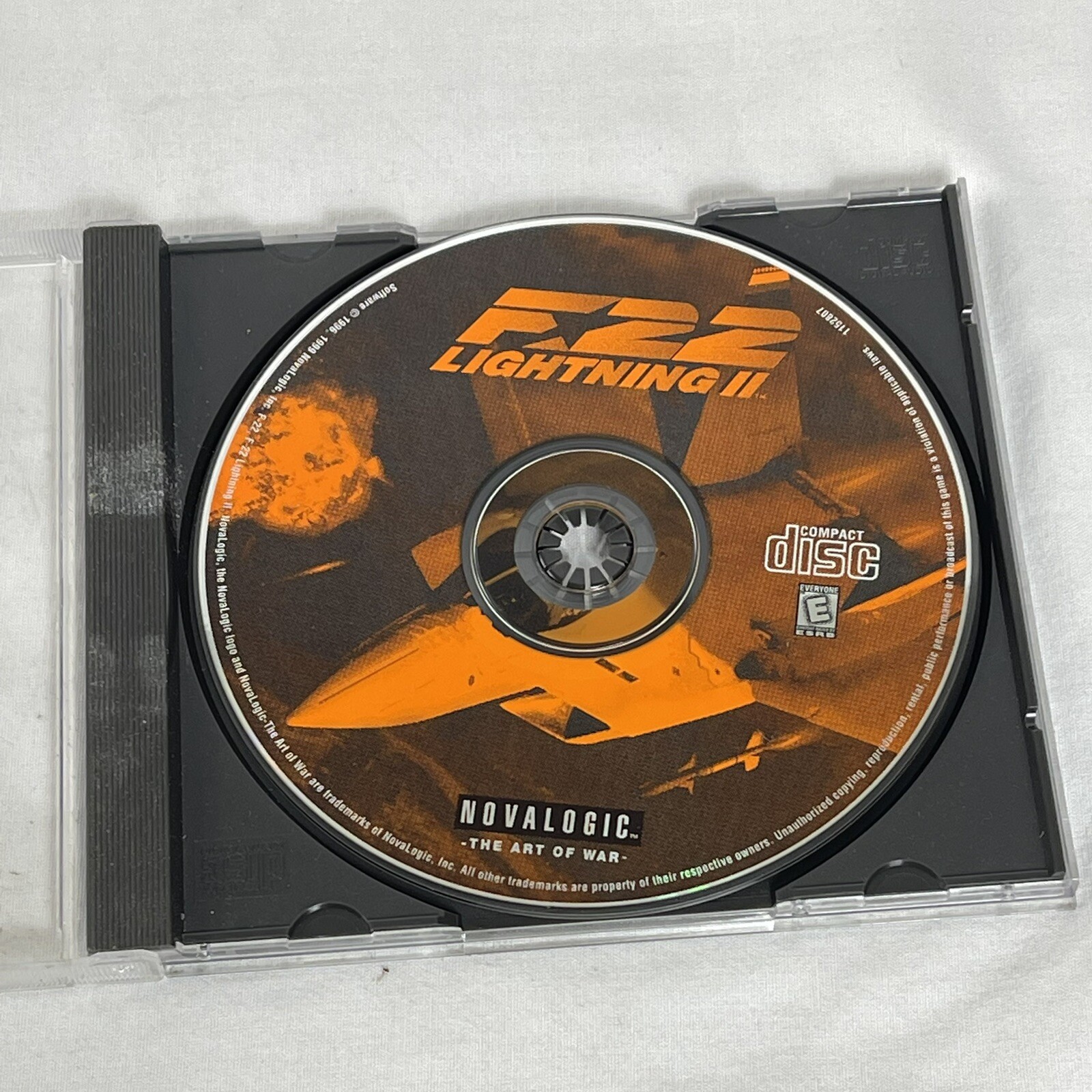 F-22 Lightning II Novalogic – Manuel D'utilisation Uniquement, Art Of War, 1996
