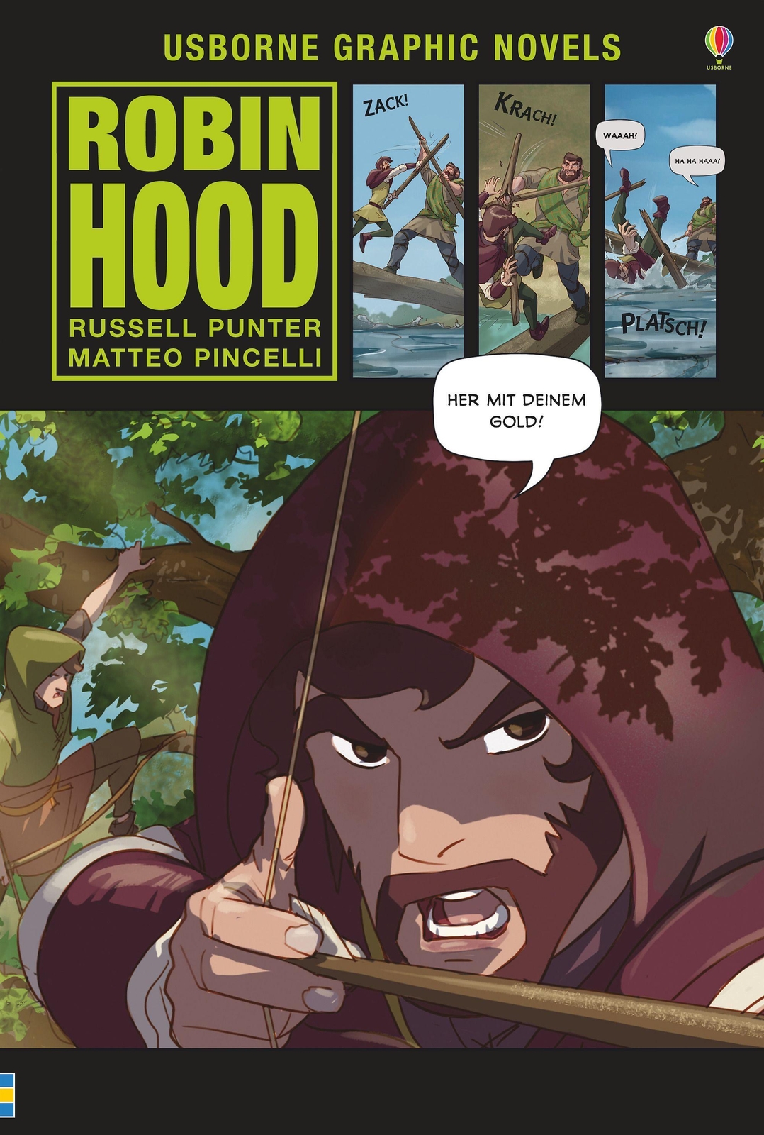Thumbnail - Usborne Graphic Novels: Robin Hood | Buch | 9781789410495