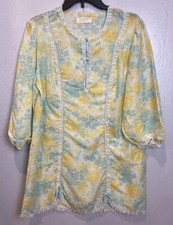 Vintage Barbizon Floral Nightie Size M Cherie Recollection Coquette Nightgown