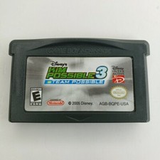 Gameboy Disney Kim Possible 3 Team Possible Video Game