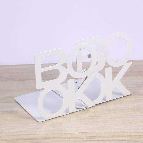 2 Stück Buchstützen Metall Buchstützen Rutschfest Schwerlast Ständer Buchstützen - Bild 2 von 24