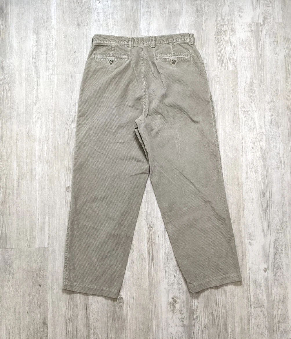 Khaki corduroy cheap pants