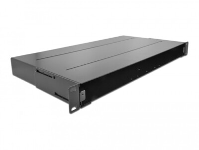 Delock  19  (48,26cm) 19Zoll  LWL Glasfaser Spleißbox ohne Frontblende