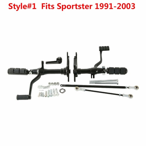 Forward Control Foot Peg Lever Linkage Fits for Harley Sportster 883 1991-2003 - Bild 5 von 7