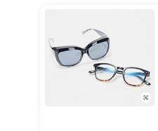 Prive Revaux The Sassy Fitover and Reader Duo Strength 3.5  Black NEW