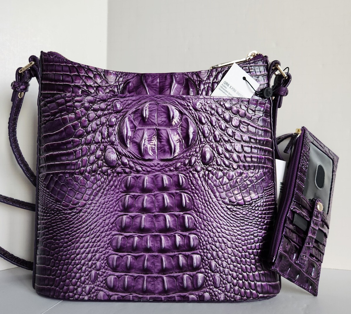 Brahmin Kate Women's Crossbody Bag - Ultraviolet Ombre