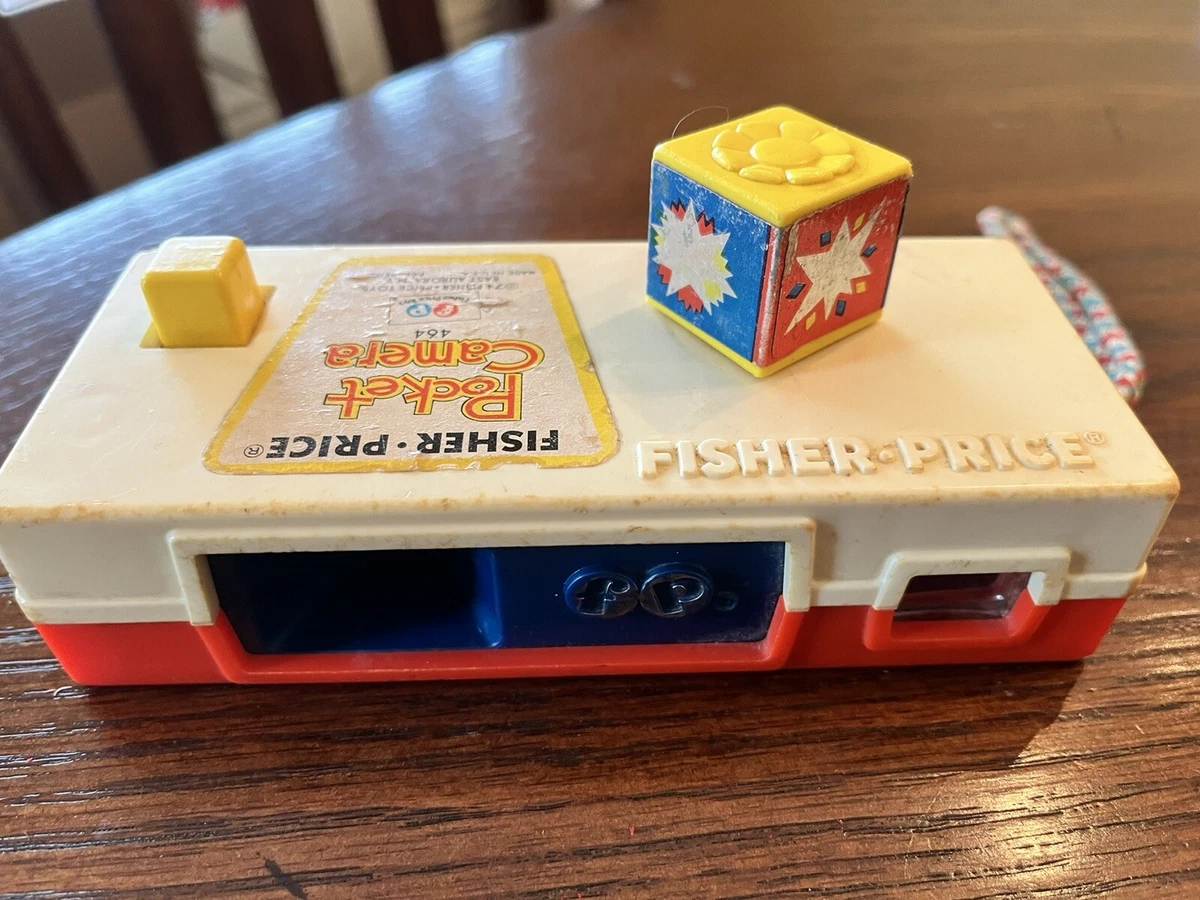 Vintage Fisher Price Toy Pocket Camera 1974 464 instamatic Zoo