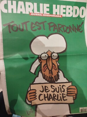 Charlie Hebdo 1178, Ich bin Charlie , 14. Januar 2015 Alles ist vergeben 