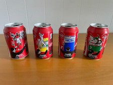 4 Coca-Cola Dosen - Cans for Fans - Olympische Spiele 1928 - 1996