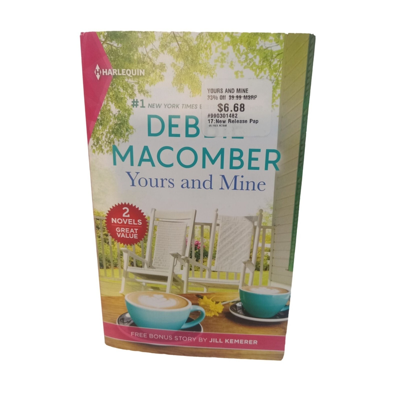 Debbie Macomber Book Yours And Mine Paperback 2 Novels Harlequin Bestseller