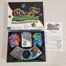Ninja Squirrels Color Matching Board Game Rooster Fin 2016 2-4 Players 7+
