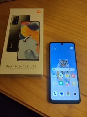 Redmi Note 11 Pro 5G Graphite Gray 128GB 6GB Dual SIM NEUWERTIG (Akku defekt)