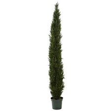 Nearly Natural Cedar Pine Artificial Tree 8ft Green