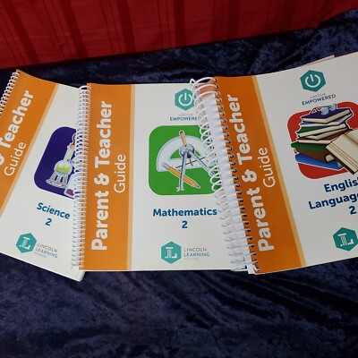 Lincoln Learning Solutions Level 2 Math Science English Language Arts P&T Guides