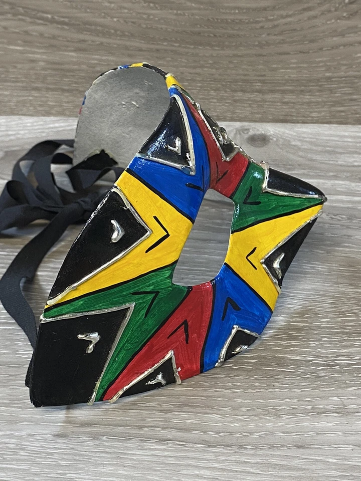 Balo Coloc Face Eye Mask Venezia Signed Masquerade Made In Italy - Image 4 of 4