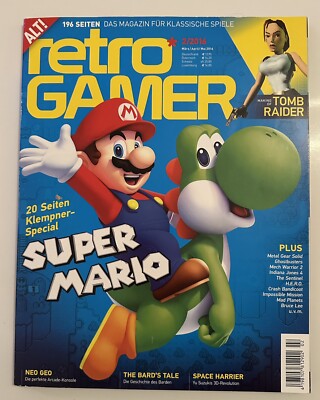 retro GAMER  2/2016 - Super Mario. 20 Seiten Klempner Special.