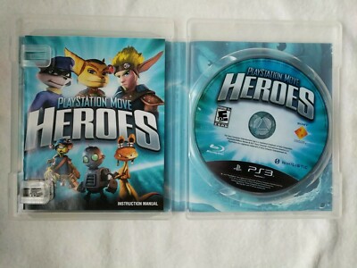 PlayStation Move Heroes Motion Game for PS3 Very Good PlayStation