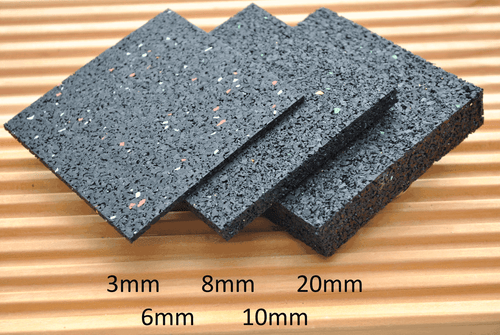 Alfombrilla de protección de construcción, almohadilla de terraza, almohadillas, base de terraza, base, almohadilla de goma - Imagen 1 de 4