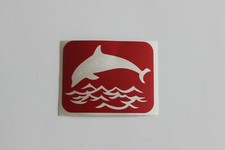 Dolphin over water glitter tattoo stencils - 20 piece pack
