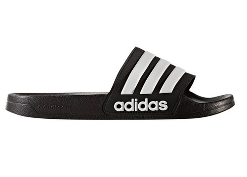 Sandali da uomo Adidas Adilette Shower AQ1701 ciabbatte mare doccia piscina  nero | eBay
