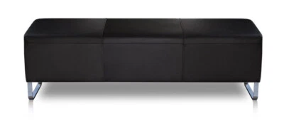 Long Banc en Cuir Banc Cuir Véritable Stable Et Qualité Premium 150 x 45 X 41 CM - Photo 1/4