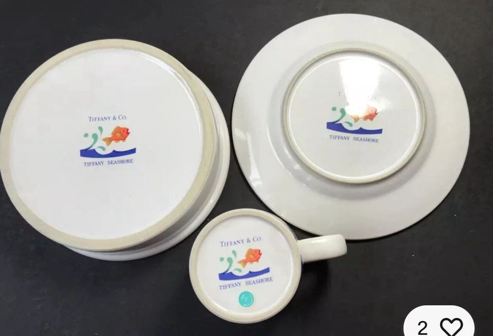 Platos marineros para niños Tiffany And Co. Foto 3 de 4