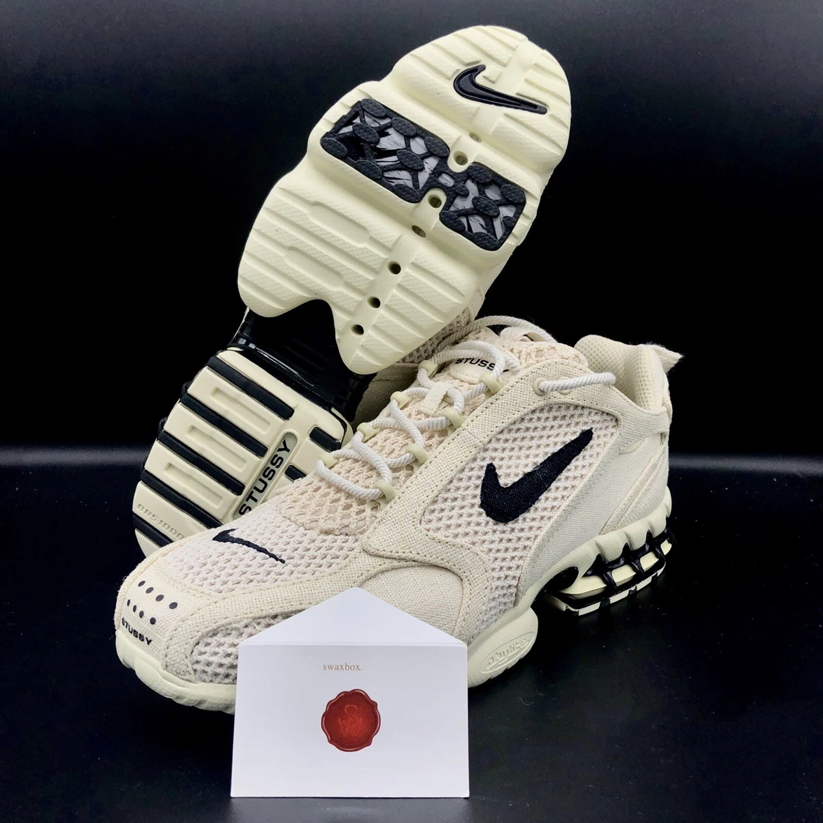 Nike air zoom spiridon hotsell cage 2 stussy fossil