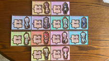 Madoka Magica Magia Record - Puzzle-style Acrylic Set of 12 Keyrings US Seller