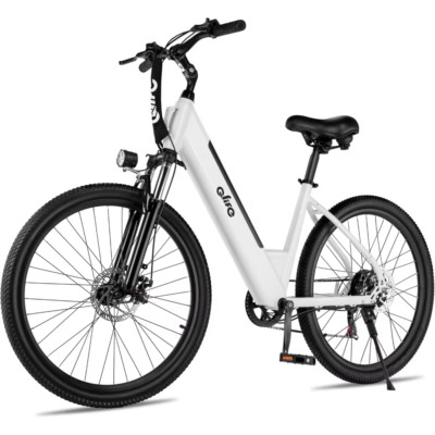 Cityone Electric Bike for Adults 26'' Step-Through 22MPH Ebike with 2.1'' Tire,Ul2