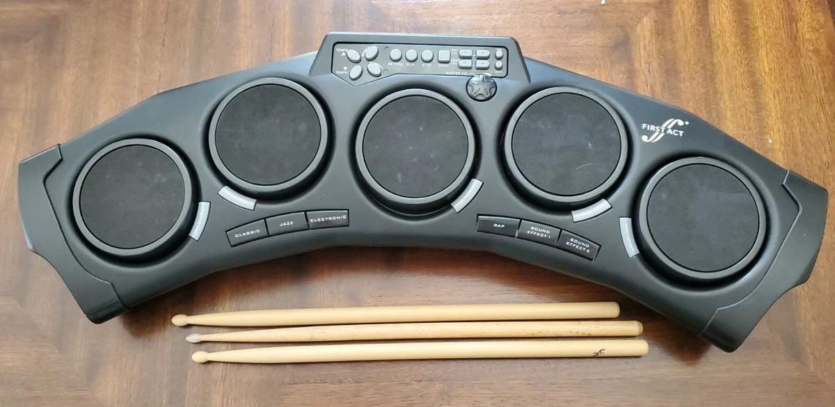 First act 5 pad digital drum set deals