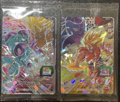 Super Dragon Ball Heroes abs-09 Son Goku abs-10 Freeza Set