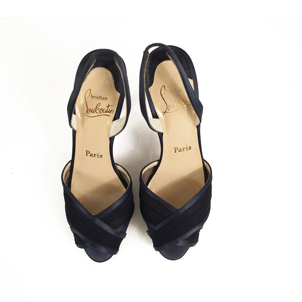 Louboutin dark shop blue