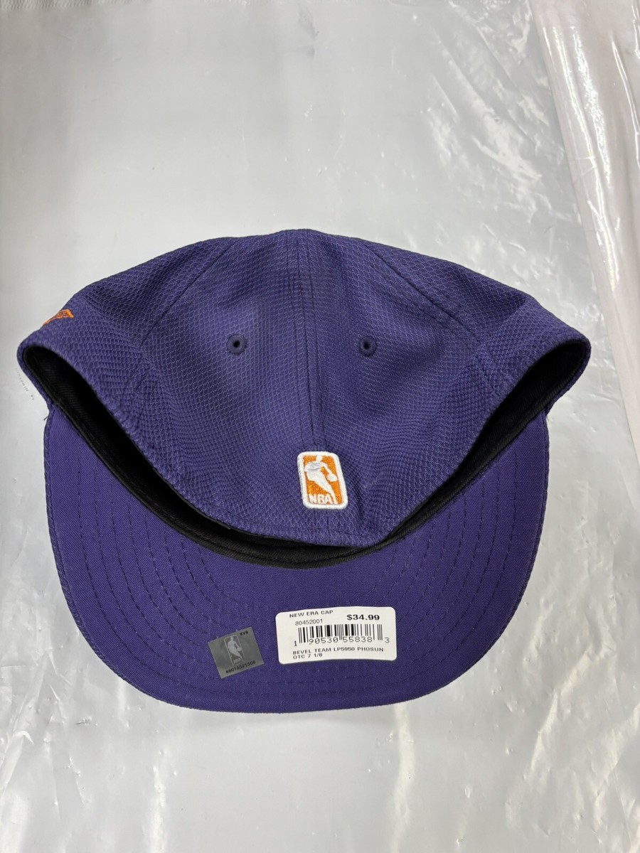 Phoenix Suns NBA New Era 7 1/8 Fitted Hat Cap Purple PHX Low