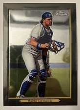 Mike Piazza 2020 Topps Update Turkey Red Chrome Baseball Card #TRC32 - Dodgers