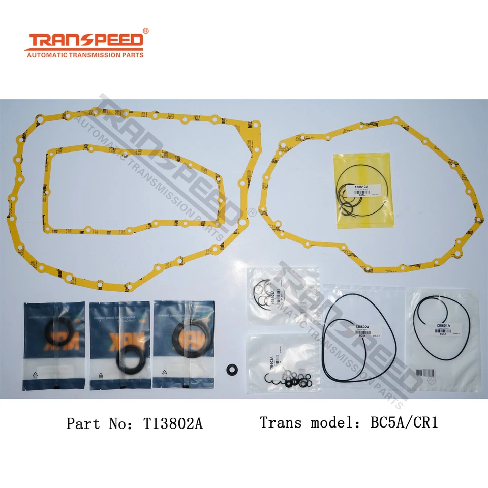 BC5A CR1 CVT Transmission Master Rebuild Kit Seals Clutch For HONDA ACCORD 2.4L - Image 2 of 4