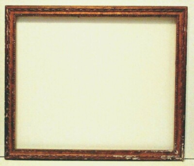 26 X 31 2'' WIDE 'PROJECT' PICTURE FRAME ANTIQUED GOLD FINISH w/ BACK CHAMFER 