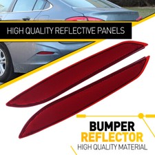 Pair Bumper Reflector For Chevy Cruze 2016 2017 2018 2019 Rear Left Right Side Pair Bumper Reflector For Chevy Cruze 2016 2017 2018 2019 Rear Left Right Side