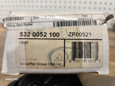 One New INA US Engine Timing Belt Roller 5320052100 074109243 for Audi 80,90,100