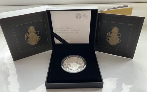 2017 Queens Beasts Silver 2 oz — photo from the most recent tracked eBay sale