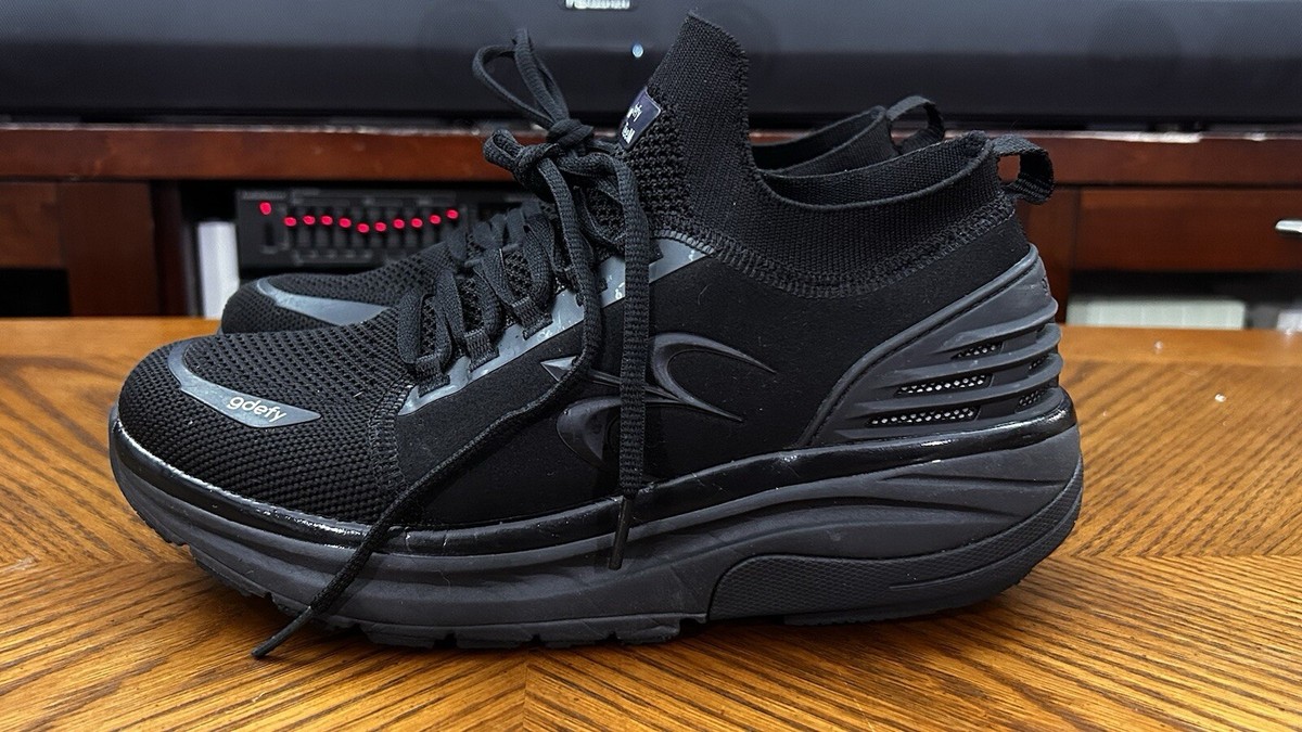 Gravity Defyer GDefy MATeem Athletic Walking Sneaker All Black Men 7 Nice Gravity Defyer Men main image 2