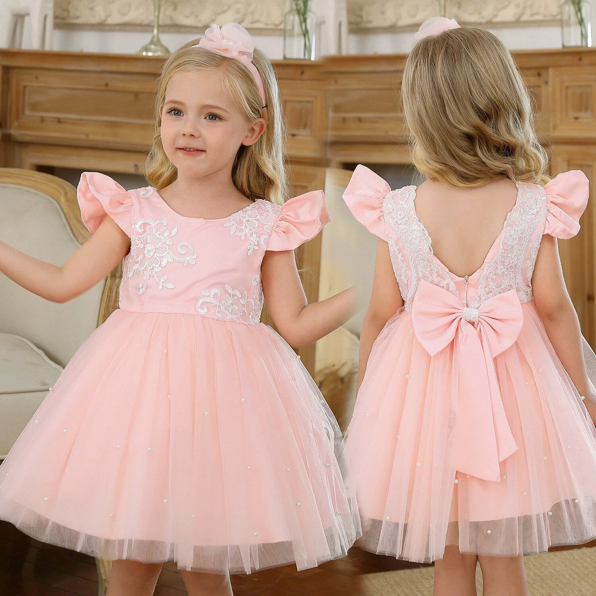 Baby Wear Girls Wedding Dress Puffy Girls Party Garment Baby Ball Gown  Flower Dress - China Baby Wear and Girls Party Dress price |  Made-in-China.com