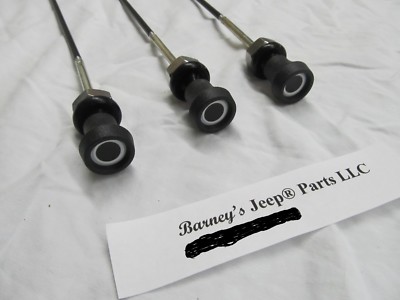 FITS 1976 - 1977 JEEP CJ HEATER CONTROL CABLE SET NOW AVAILABLE USA MADE! NICE!